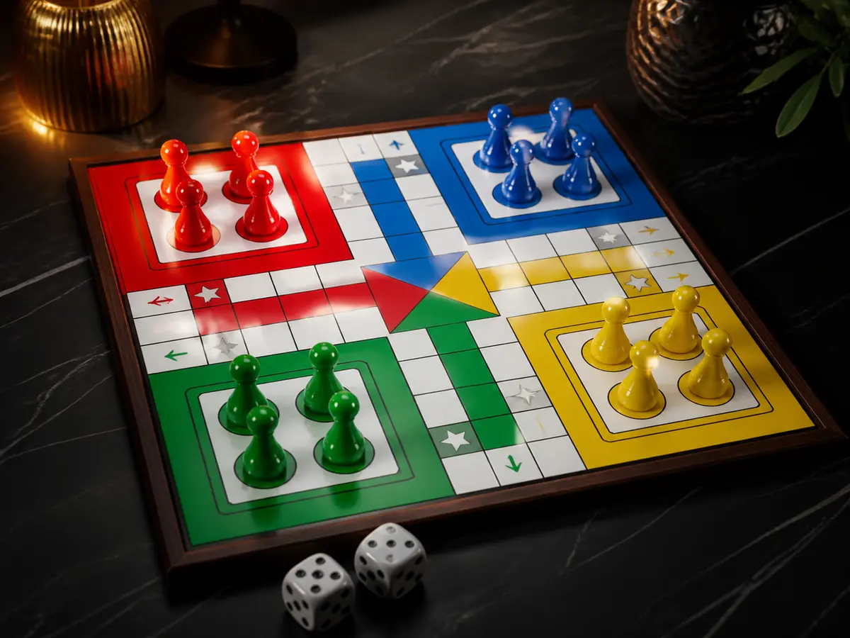 Ludo game artwork at Yono Slots